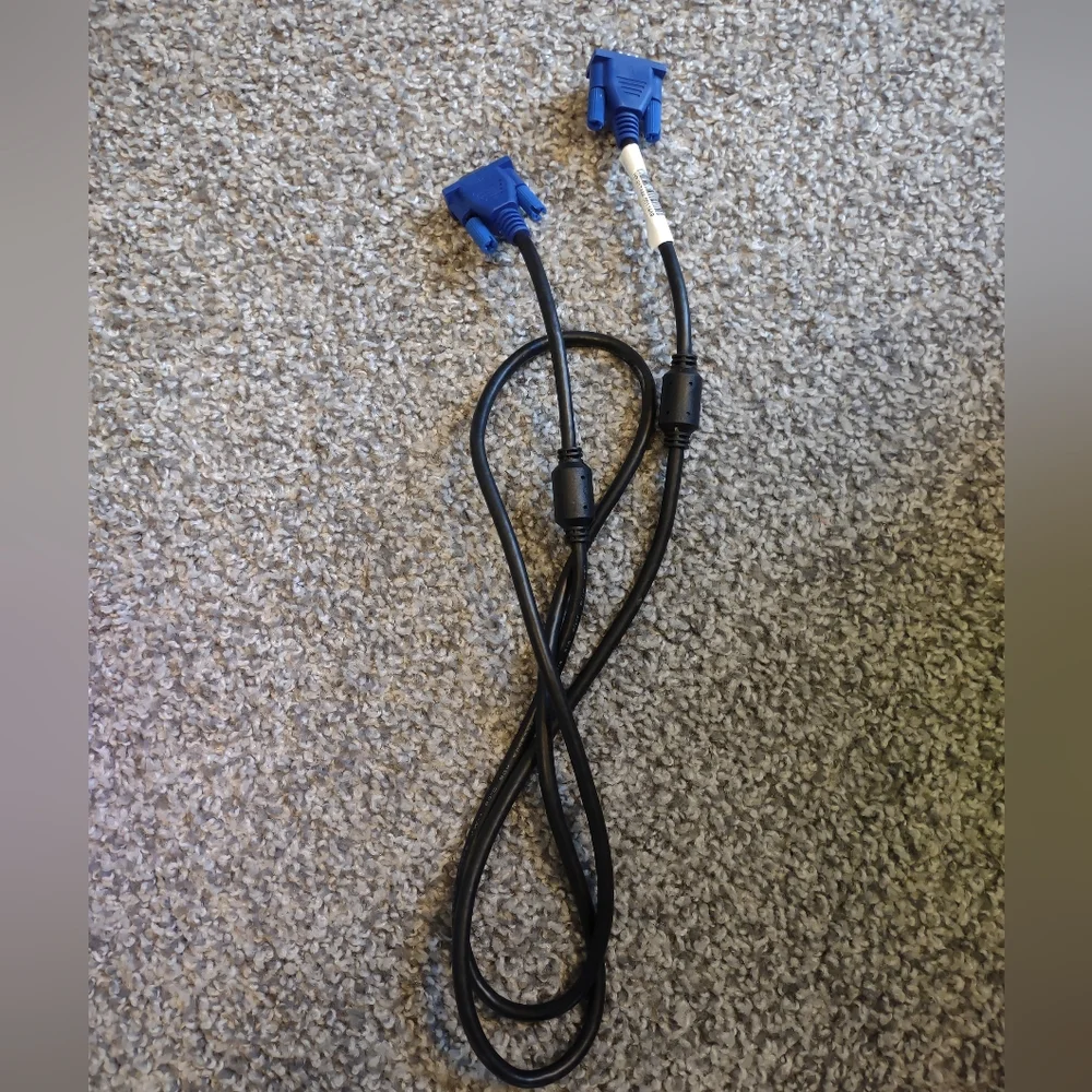 Blue VGA Cable for Computers